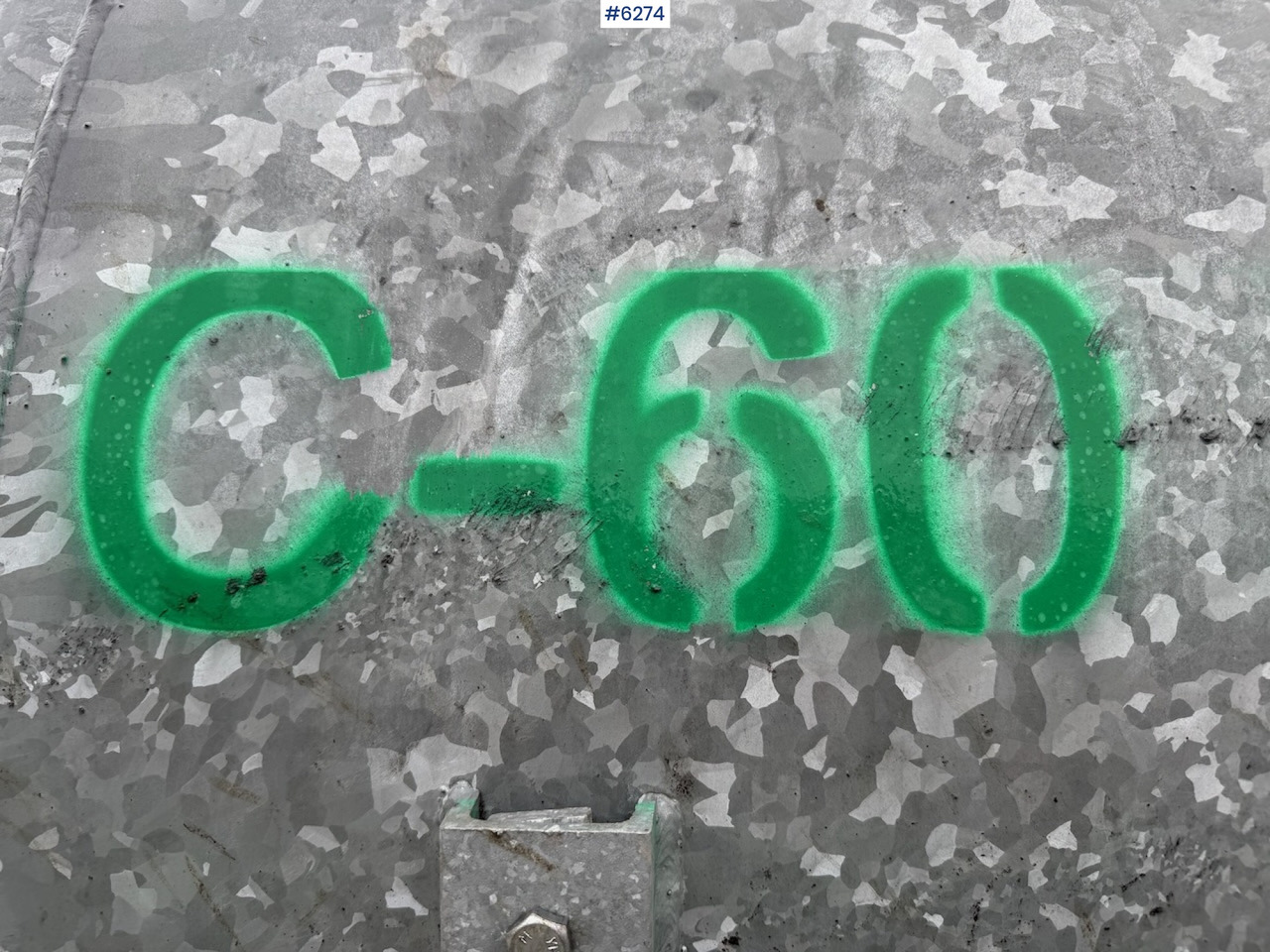 Slurry tanker 2024 Garcia C-60 6000 liter manure wagon w/ vacuum, combi and cannon.: picture 14