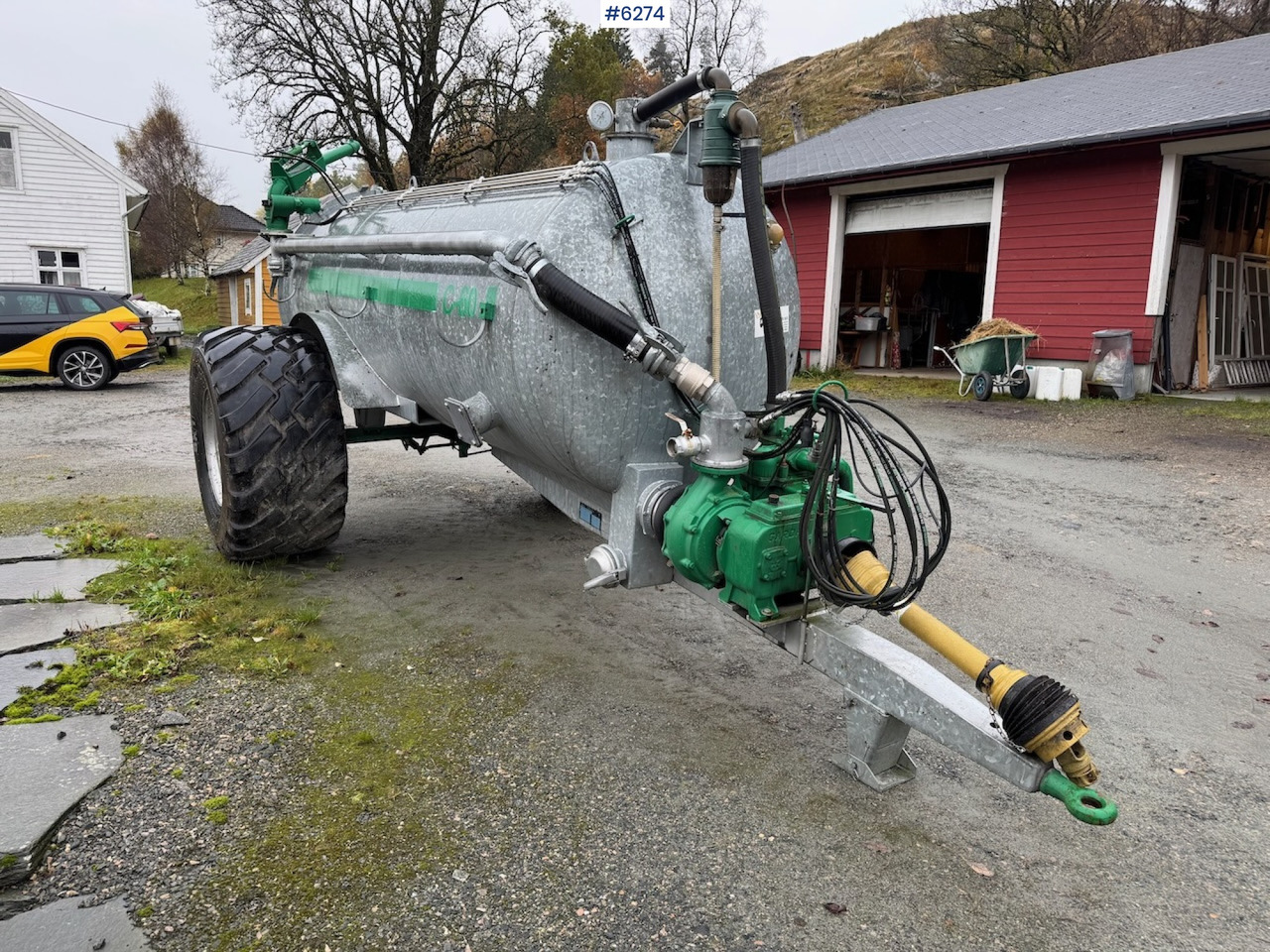 2024 Garcia C-60 6000 liter manure wagon w/ vacuum, combi and cannon. - Slurry tanker: picture 2 2024 Garcia C-60 6000 liter manure wagon w/ vacuum, combi and cannon. - Slurry tanker: picture 2