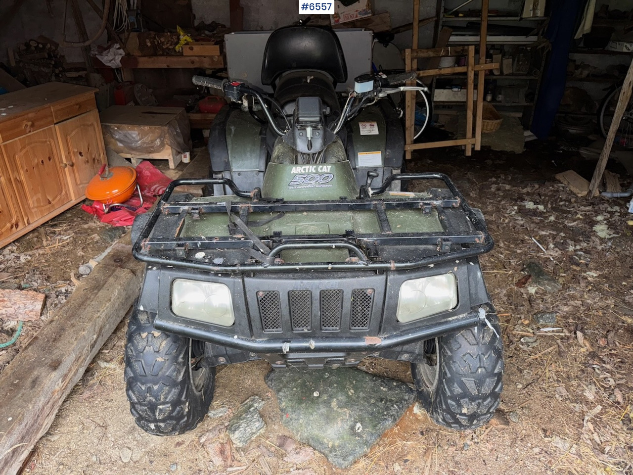 Arctic Cat 500 4x4 Automatic. Light rep. object. - Side-by-side/ ATV: picture 3 Arctic Cat 500 4x4 Automatic. Light rep. object. - Side-by-side/ ATV: picture 3