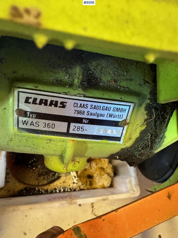 Leasing of  Claas WAS 360 Spreader disc Claas WAS 360 Spreader disc: picture 14