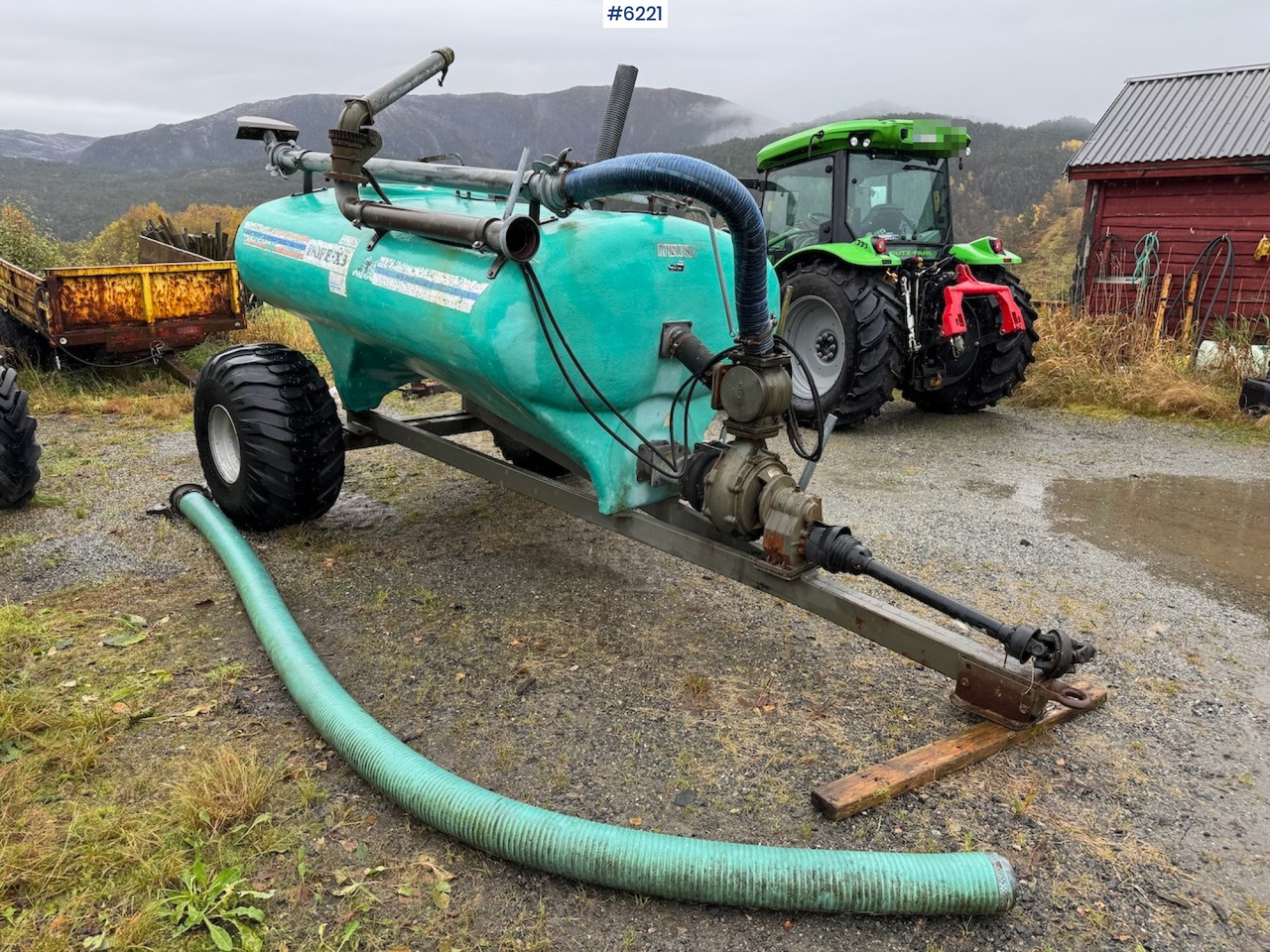 Doff X3 with high-pressure pump and cannon - Slurry tanker: picture 3 Doff X3 with high-pressure pump and cannon - Slurry tanker: picture 3