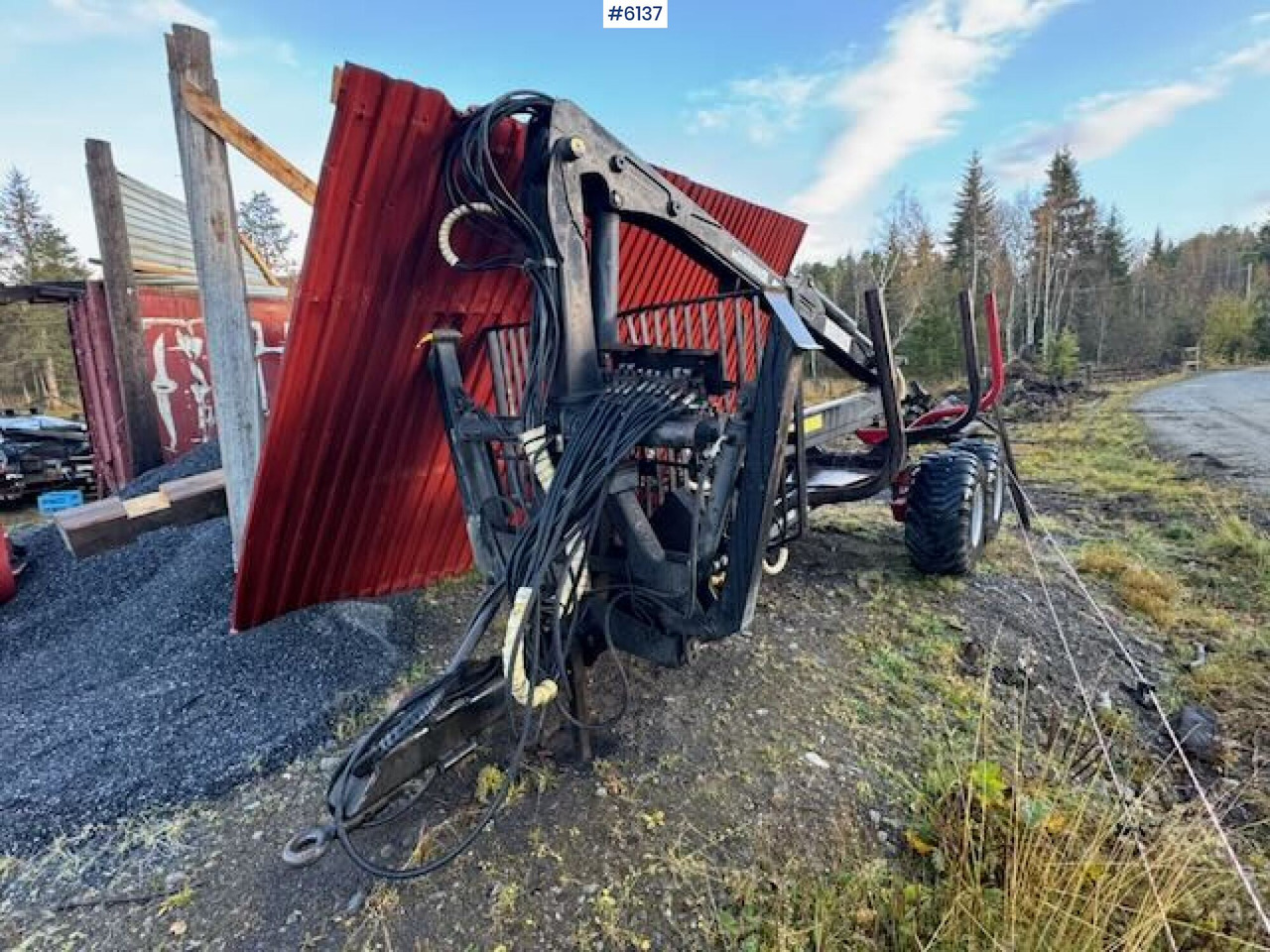 Igland timber trailer with E07 crane - Timber trailer: picture 3 Igland timber trailer with E07 crane - Timber trailer: picture 3