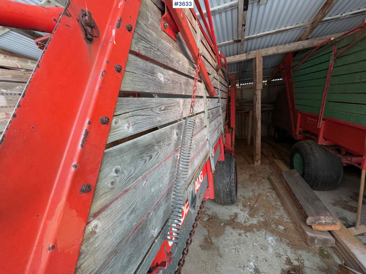 Hay and forage equipment Kverneland UN7000 unloading trailer: picture 6 Hay and forage equipment Kverneland UN7000 unloading trailer: picture 6