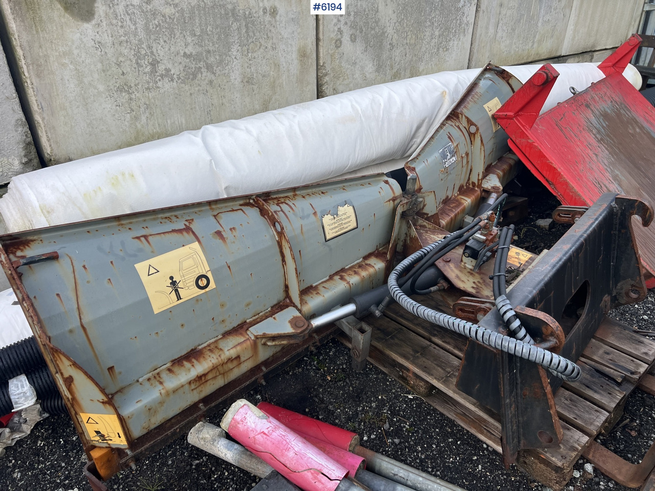 Municipal/ Special vehicle Tellefsdal folding plough for tractor: picture 12 Municipal/ Special vehicle Tellefsdal folding plough for tractor: picture 12