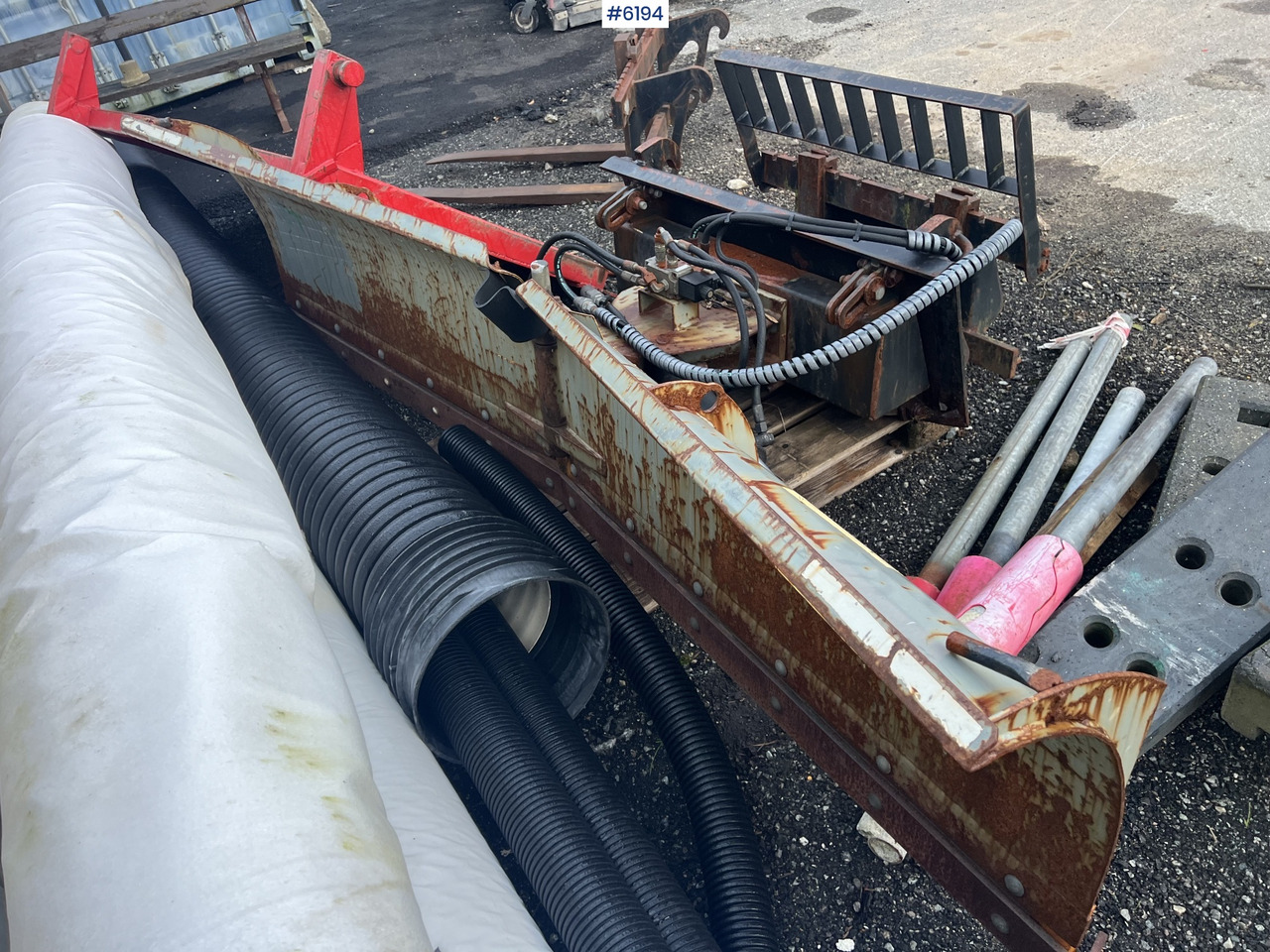 Municipal/ Special vehicle Tellefsdal folding plough for tractor: picture 11 Municipal/ Special vehicle Tellefsdal folding plough for tractor: picture 11