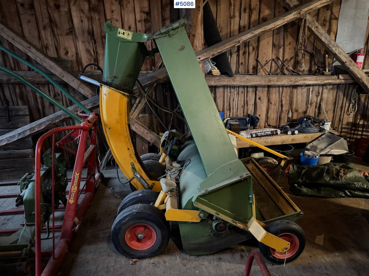 Serigstad FS 134 w/steering and frame - Hay and forage equipment: picture 1 Serigstad FS 134 w/steering and frame - Hay and forage equipment: picture 1