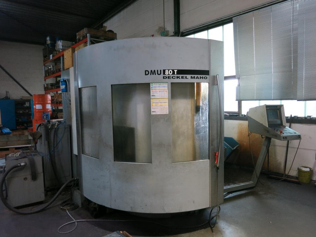 DECKEL-MAHO DMU 80 T - CNC machining center: picture 1 DECKEL-MAHO DMU 80 T - CNC machining center: picture 1