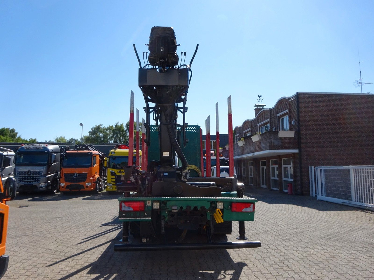 MAN 33.560 TGX mit TAJFUN L150Z Holzladekran 6x4 - Timber truck, Crane truck: picture 5 MAN 33.560 TGX mit TAJFUN L150Z Holzladekran 6x4 - Timber truck, Crane truck: picture 5