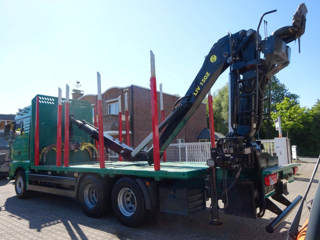 MAN 33.560 TGX mit TAJFUN L150Z Holzladekran 6x4 - Timber truck, Crane truck: picture 4 MAN 33.560 TGX mit TAJFUN L150Z Holzladekran 6x4 - Timber truck, Crane truck: picture 4