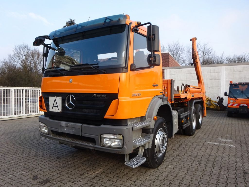 Mercedes-Benz 2633 Axor MEILLER Absetzkipper 6x4 Mercedes-Benz 2633 Axor MEILLER Absetzkipper 6x4 - Skip loader truck: picture 1 Mercedes-Benz 2633 Axor MEILLER Absetzkipper 6x4 Mercedes-Benz 2633 Axor MEILLER Absetzkipper 6x4 - Skip loader truck: picture 1