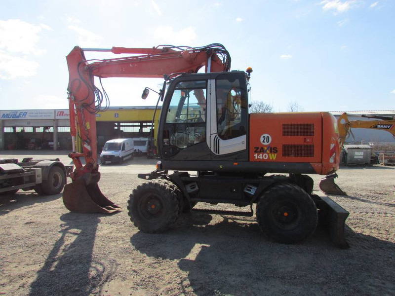 Hitachi ZX 140 W-3 Mobilbagger 48.000 EUR / Klima - Wheel excavator: picture 2 Hitachi ZX 140 W-3 Mobilbagger 48.000 EUR / Klima - Wheel excavator: picture 2