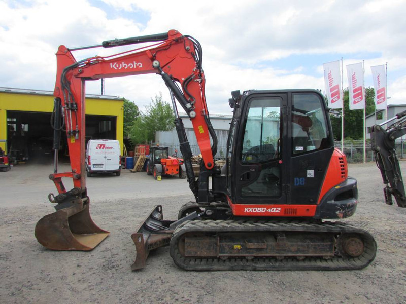 Kubota KX 080-4 alpha 2 Minibagger 47.500 EUR / AC Klima - Mini excavator: picture 1 Kubota KX 080-4 alpha 2 Minibagger 47.500 EUR / AC Klima - Mini excavator: picture 1