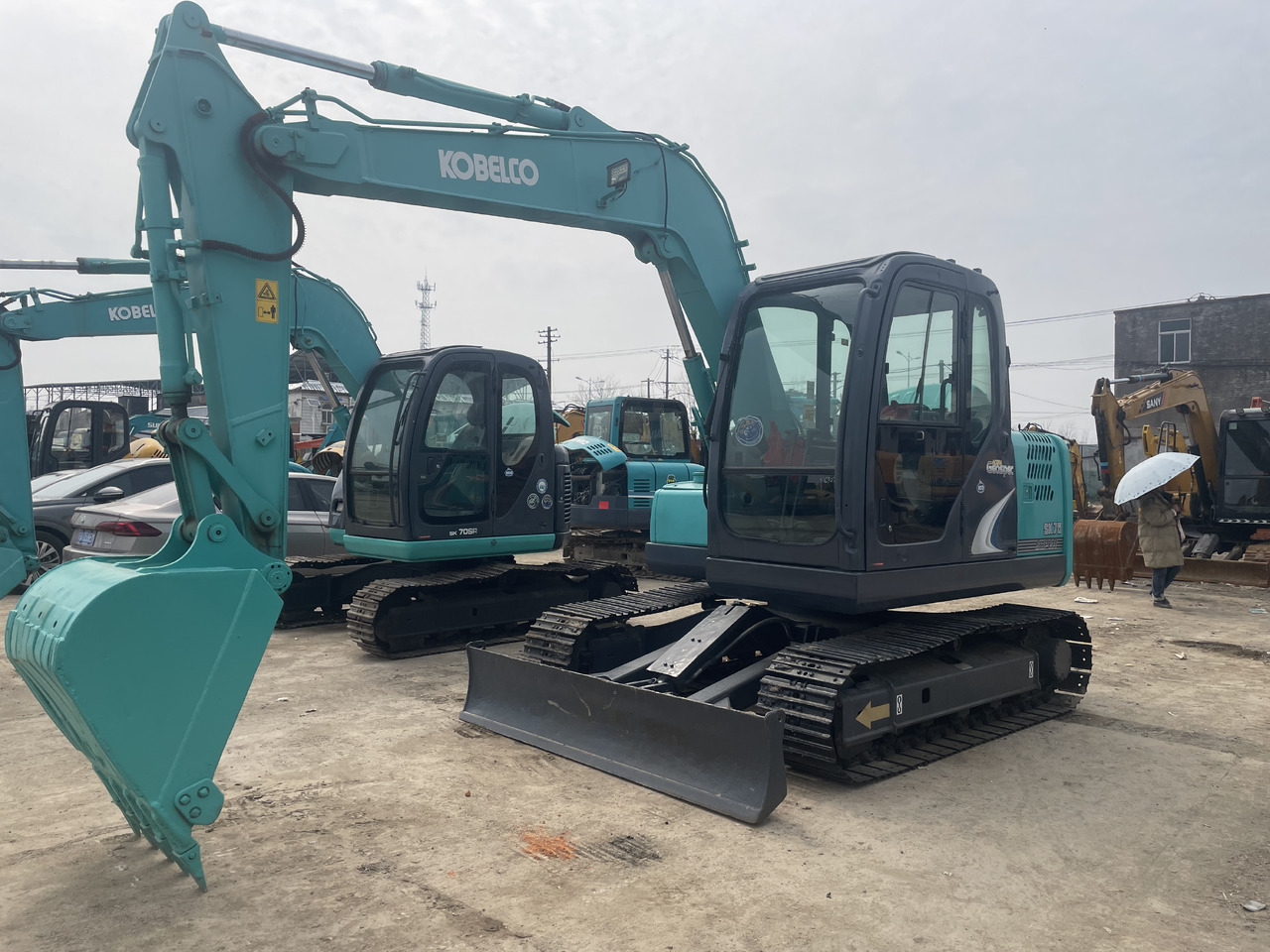 Kobelco SK 75 - Crawler excavator: picture 4 Kobelco SK 75 - Crawler excavator: picture 4