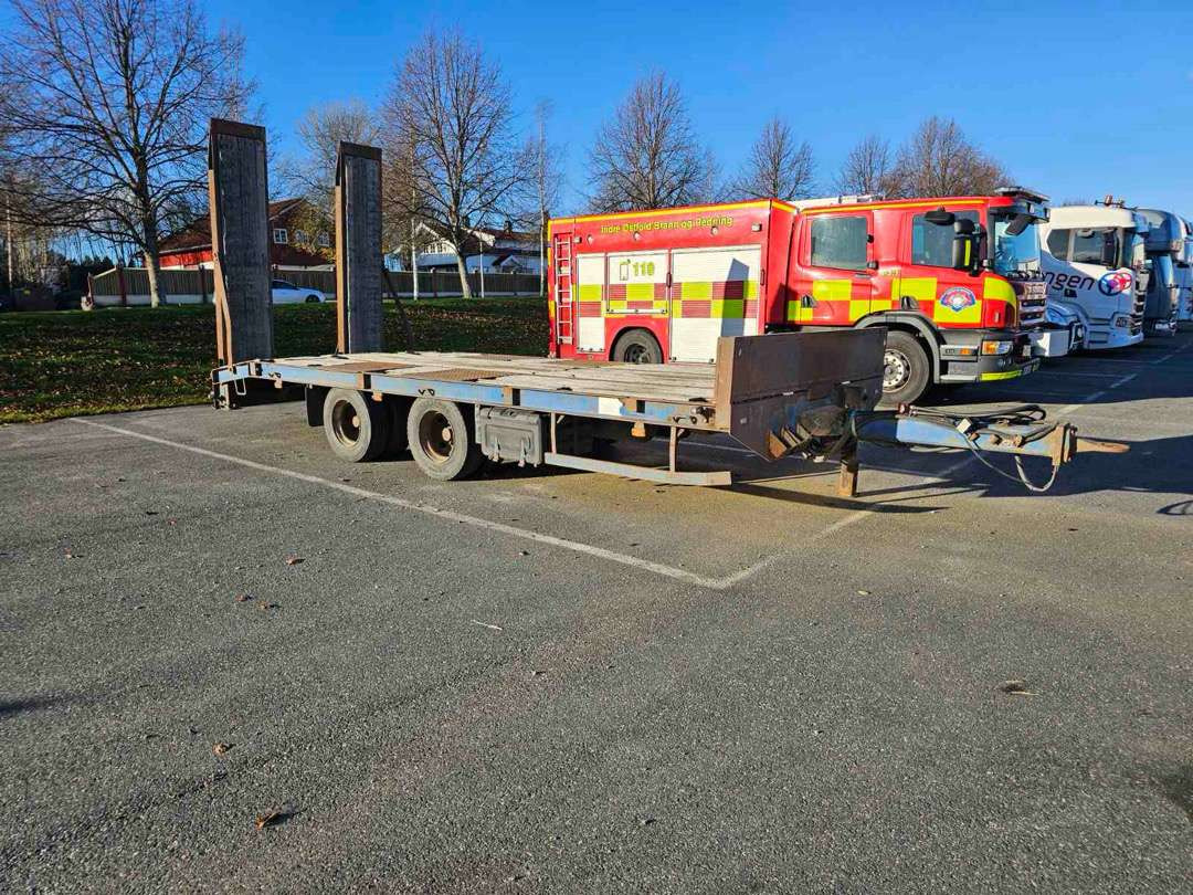 2006 Maskinhenger Zrust Trailer Zpt-18 EU-godkjent - Low loader trailer: picture 2 2006 Maskinhenger Zrust Trailer Zpt-18 EU-godkjent - Low loader trailer: picture 2