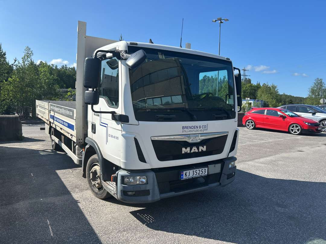 2014 Planbil MAN TGL 8.180 EU-Godkjent - Dropside/ Flatbed truck: picture 2 2014 Planbil MAN TGL 8.180 EU-Godkjent - Dropside/ Flatbed truck: picture 2