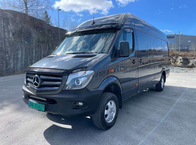 Panel van 2018 Mercedes-Benz Sprinter 4x4  EU-GODKJENT: picture 1