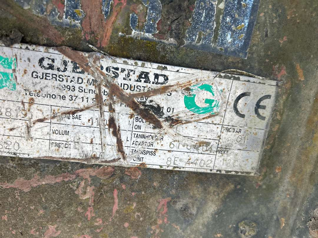 Tann skuffe fra Gjerstad S 70 feste - Attachment for Construction machinery: picture 3 Tann skuffe fra Gjerstad S 70 feste - Attachment for Construction machinery: picture 3