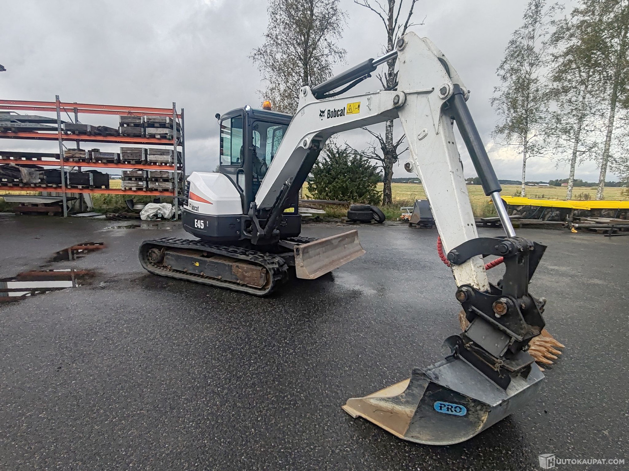 Bobcat E45 kaivinkone kahdella kauhalla, 1724H, 2021, Loimaa - Construction machinery: picture 3 Bobcat E45 kaivinkone kahdella kauhalla, 1724H, 2021, Loimaa - Construction machinery: picture 3