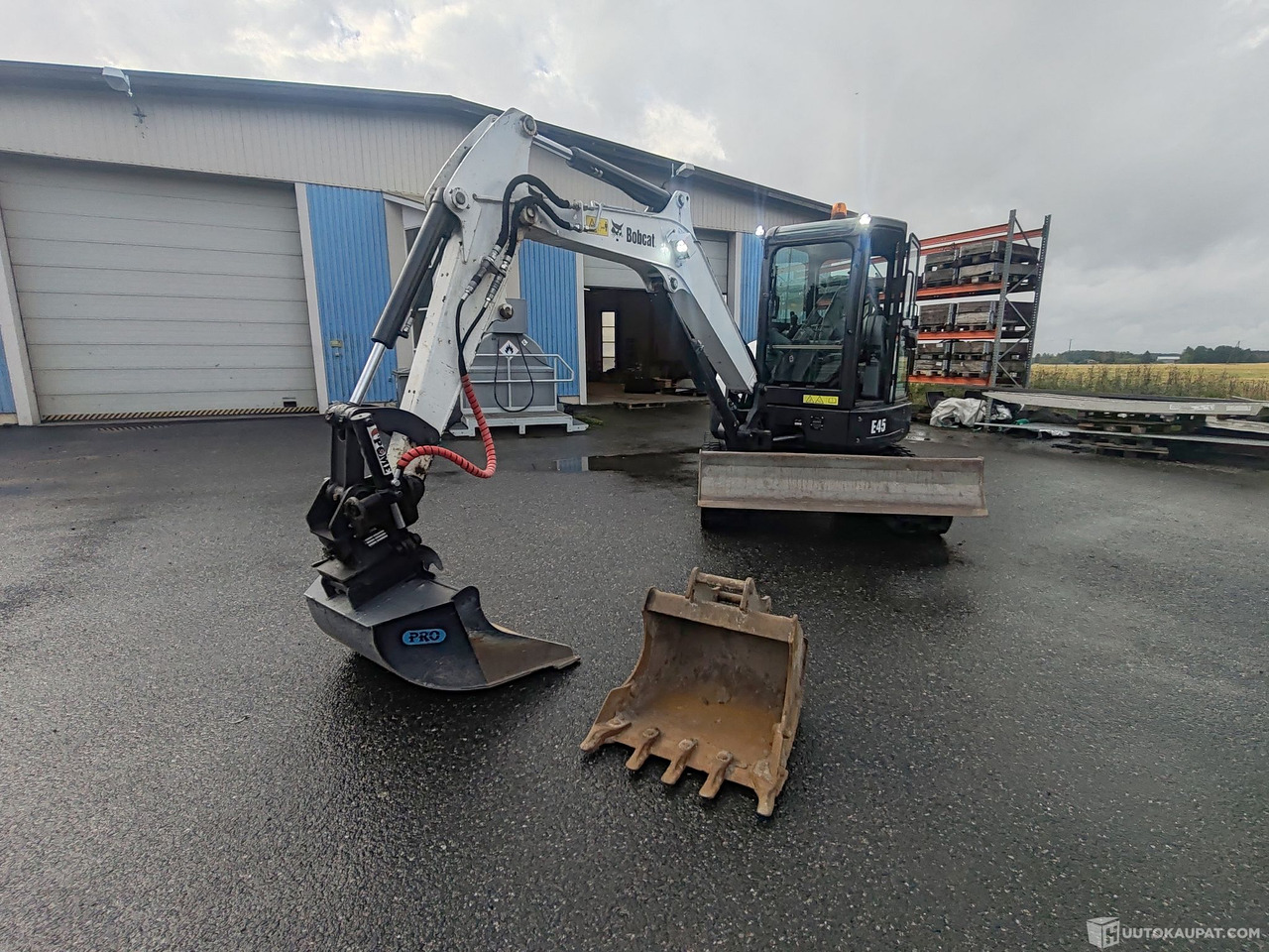 Bobcat E45 kaivinkone kahdella kauhalla, 1724H, 2021, Loimaa - Construction machinery: picture 4 Bobcat E45 kaivinkone kahdella kauhalla, 1724H, 2021, Loimaa - Construction machinery: picture 4
