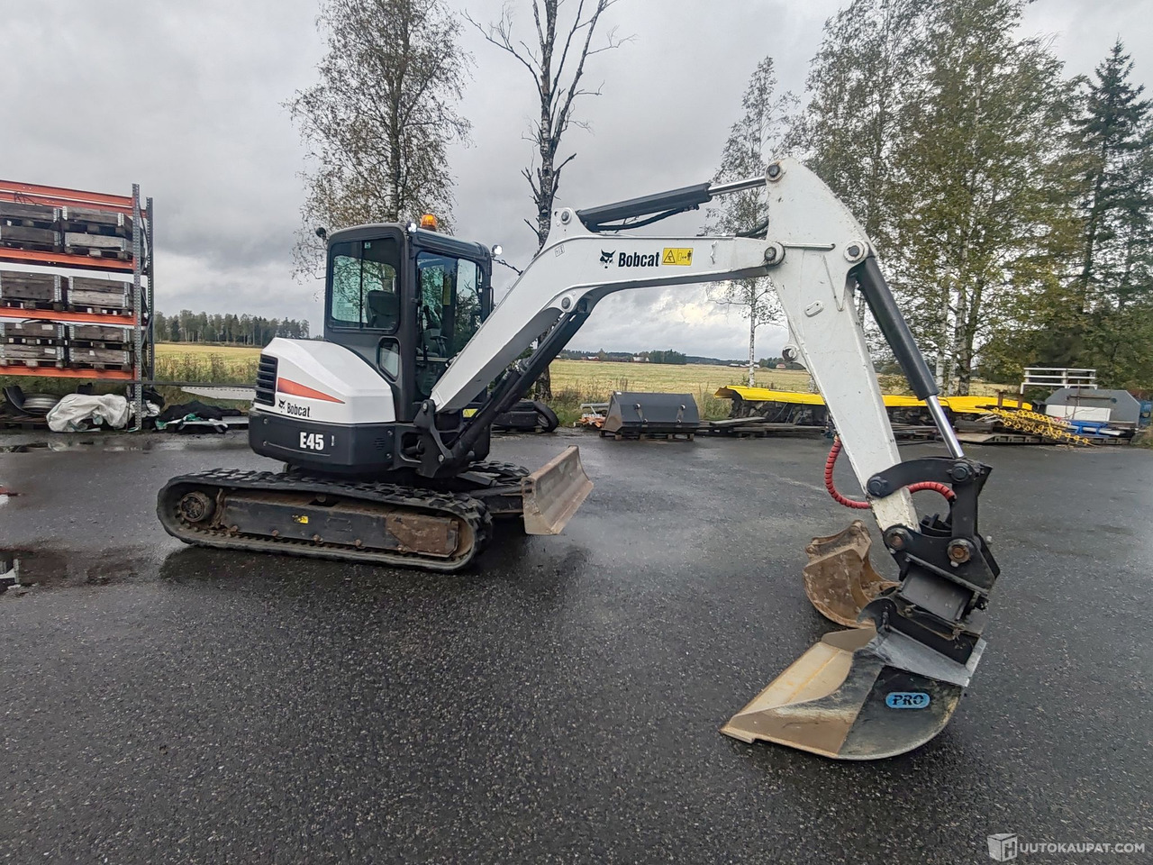 Bobcat E45 kaivinkone kahdella kauhalla, 1724H, 2021, Loimaa - Construction machinery: picture 2 Bobcat E45 kaivinkone kahdella kauhalla, 1724H, 2021, Loimaa - Construction machinery: picture 2