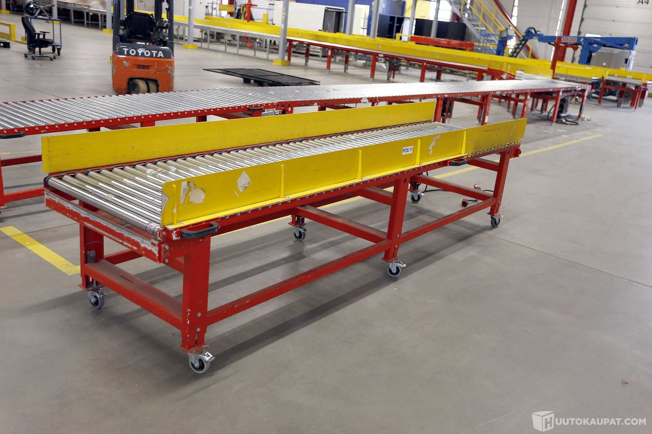 Moottoroitu, liikuteltava rullakuljetin, Ferroplan Oy. LGS6020, Vantaa - Other machinery: picture 2 Moottoroitu, liikuteltava rullakuljetin, Ferroplan Oy. LGS6020, Vantaa - Other machinery: picture 2