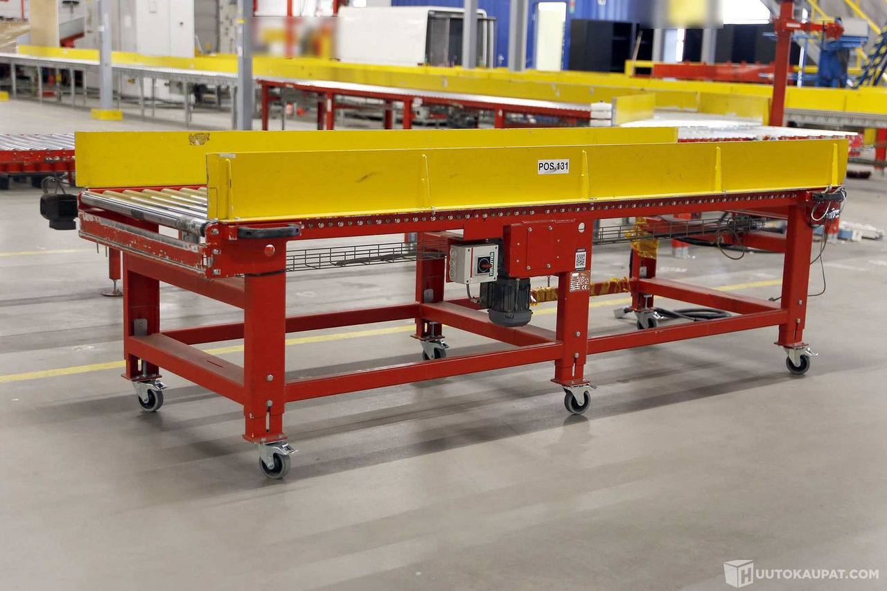 Moottoroitu, liikuteltava rullakuljetin, Ferroplan Oy. LGS6021, Vantaa - Other machinery: picture 3 Moottoroitu, liikuteltava rullakuljetin, Ferroplan Oy. LGS6021, Vantaa - Other machinery: picture 3