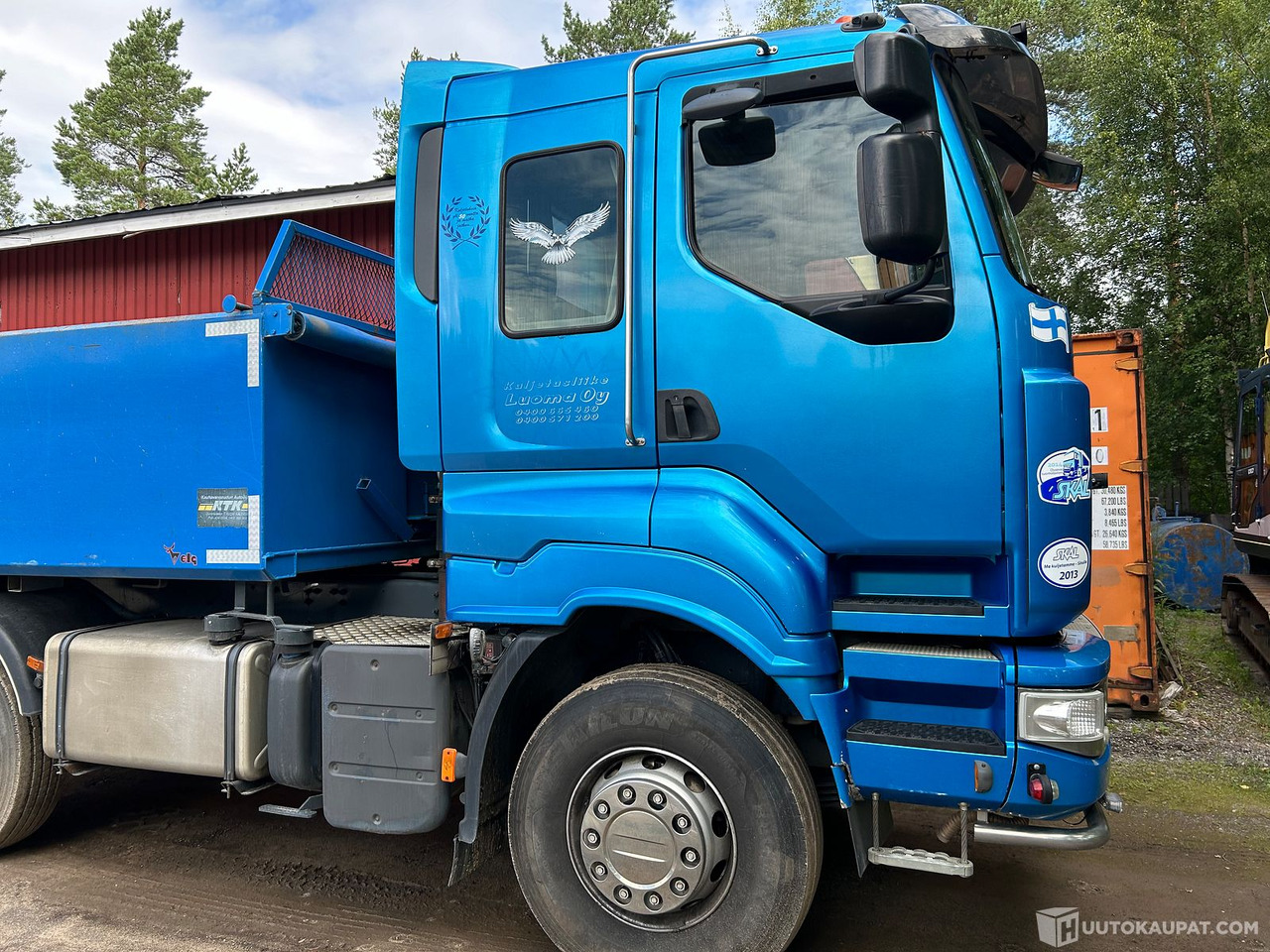 Sisu R500E 13M & Jyki 4-akselinen kasettiyhdistelmä, 2008, Kauhava - Tipper: picture 4 Sisu R500E 13M & Jyki 4-akselinen kasettiyhdistelmä, 2008, Kauhava - Tipper: picture 4