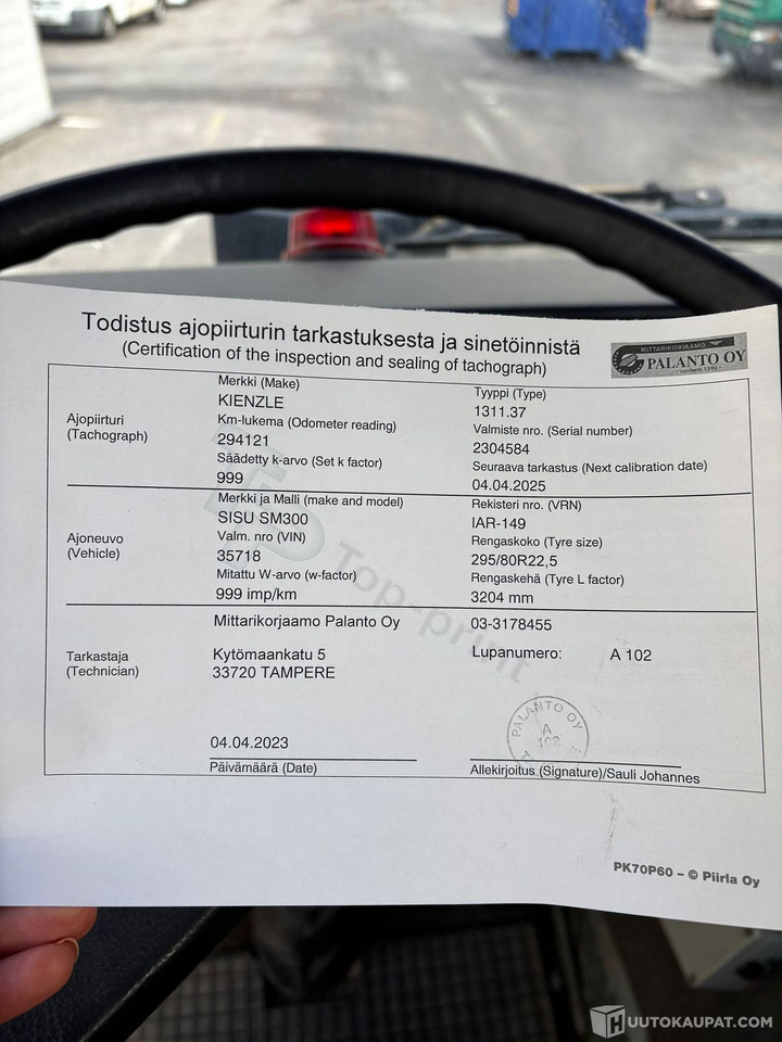 Tank truck Sisu säiliöauto, 1983, Vantaa: picture 15 Tank truck Sisu säiliöauto, 1983, Vantaa: picture 15