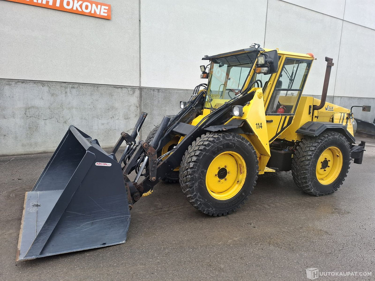 Wille 645, 1990, Sis alv 25,5%, Nurmijärvi - Wheel loader: picture 5 Wille 645, 1990, Sis alv 25,5%, Nurmijärvi - Wheel loader: picture 5