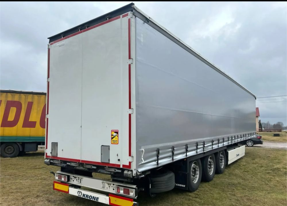 Krone STANDARD NAUKA JAZDY 2x podnoszona oś 2021 podnoszona oś OPONY 70% / STAN BARDZO DOBRY / OD PIERWSZEGO WŁAŚCICIELA / PALECIARA / TOP / sprowadzona z Niemiec !! - Curtainsider semi-trailer: picture 1 Krone STANDARD NAUKA JAZDY 2x podnoszona oś 2021 podnoszona oś OPONY 70% / STAN BARDZO DOBRY / OD PIERWSZEGO WŁAŚCICIELA / PALECIARA / TOP / sprowadzona z Niemiec !! - Curtainsider semi-trailer: picture 1