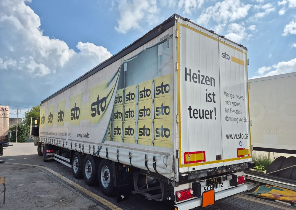 Curtainsider semi-trailer Schmitz Cargobull STANDARD BURTY BURTO FIRANKA BURTOFIRANKA BURTO-FIRANKA BURTO FIRANA 2012 z Niemiec od pierwszego właściciela / ładne opony BUDOWLANA BUDOWLANKA: picture 10