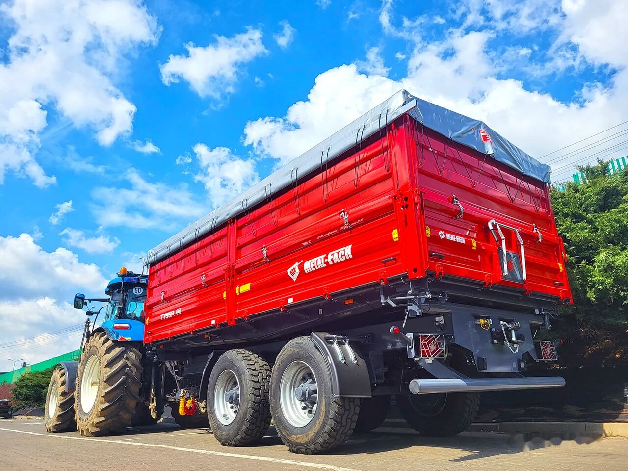 Metal-Fach T755A - 14t Tandem - Farm tipping trailer/ Dumper: picture 4 Metal-Fach T755A - 14t Tandem - Farm tipping trailer/ Dumper: picture 4