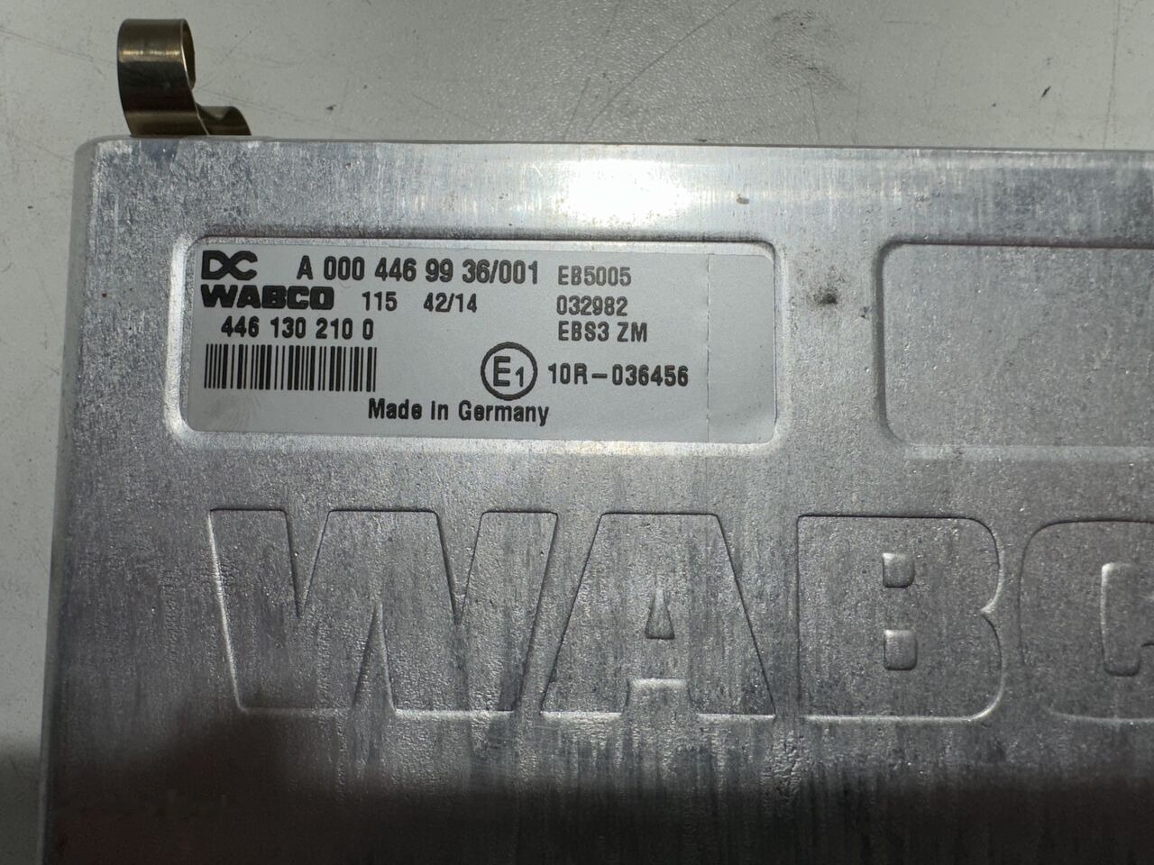 Mercedes-Benz Moduł Sterownik Komputer EBS 3 Mercedes Atego 3 Actros A0004469936 - Electrical system for Truck: picture 2 Mercedes-Benz Moduł Sterownik Komputer EBS 3 Mercedes Atego 3 Actros A0004469936 - Electrical system for Truck: picture 2