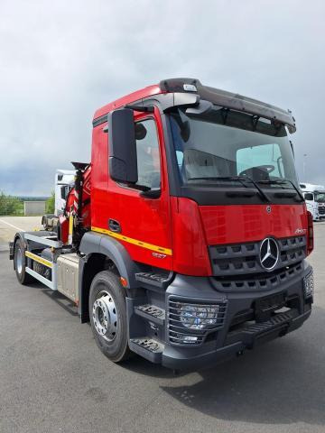 Mercedes-Benz Arocs 1827 L - Hook lift truck, Crane truck: picture 1 Mercedes-Benz Arocs 1827 L - Hook lift truck, Crane truck: picture 1