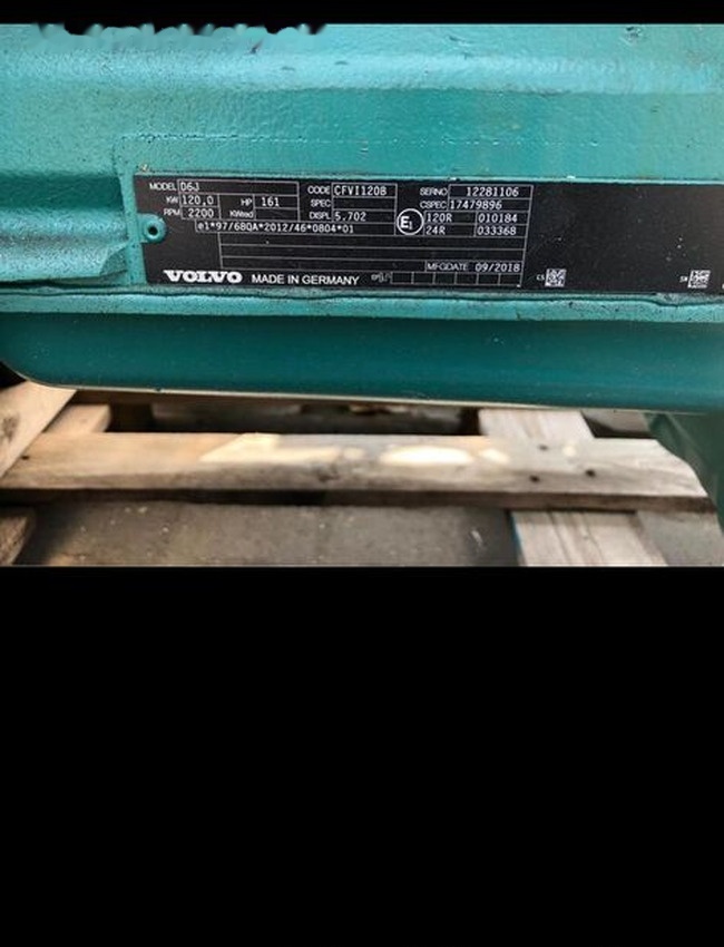 Volvo D6J rok 2018 - Engine for Excavator: picture 4 Volvo D6J rok 2018 - Engine for Excavator: picture 4