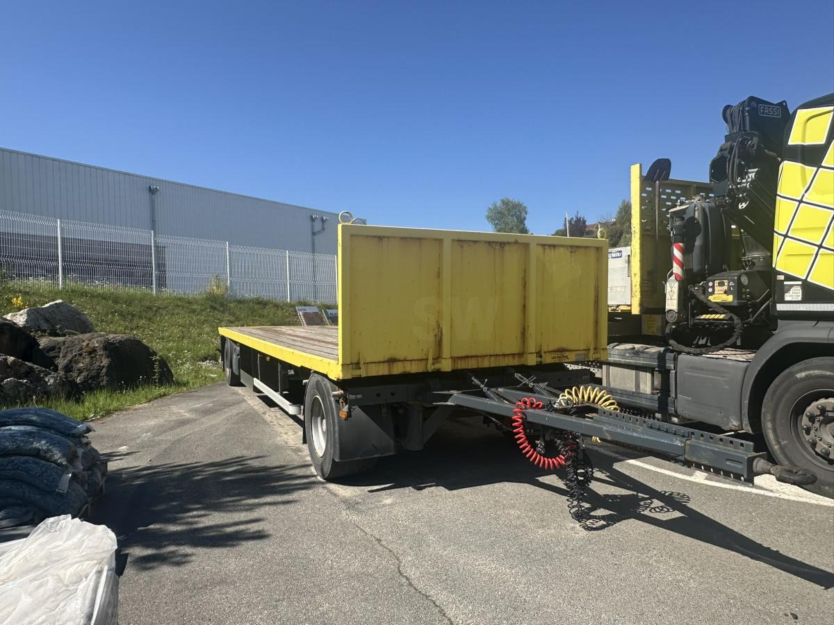 Dropside/ Flatbed trailer Samro: picture 1