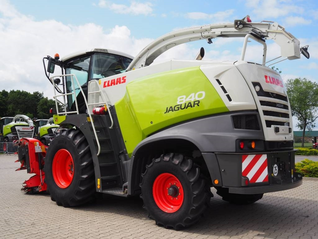 Claas Jaguar 840 + Kemper 345 Plus - Forage harvester: picture 2 Claas Jaguar 840 + Kemper 345 Plus - Forage harvester: picture 2