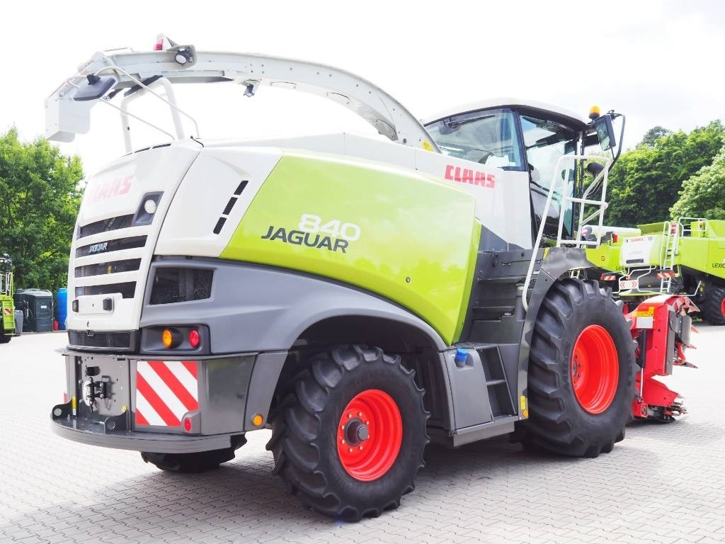 Claas Jaguar 840 + Kemper 345 Plus - Forage harvester: picture 3 Claas Jaguar 840 + Kemper 345 Plus - Forage harvester: picture 3