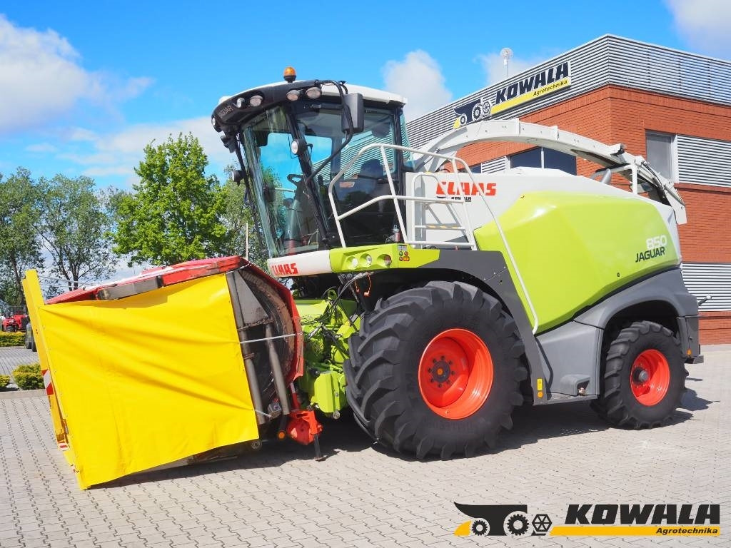 Claas Jaguar 850 + Kemper 445 - Forage harvester: picture 1 Claas Jaguar 850 + Kemper 445 - Forage harvester: picture 1