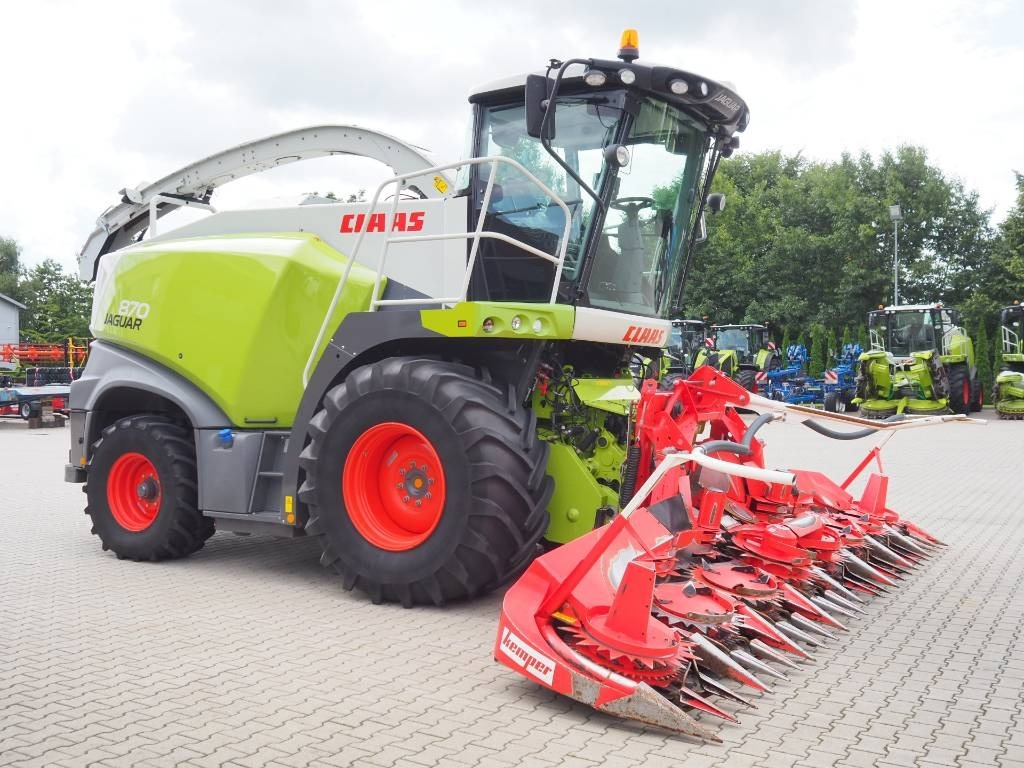 Claas Jaguar 870 + Kemper 360 Plus - Forage harvester: picture 4 Claas Jaguar 870 + Kemper 360 Plus - Forage harvester: picture 4
