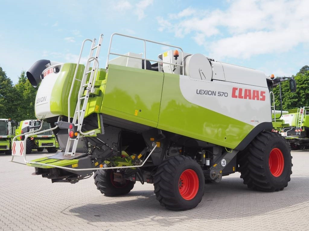 Claas Lexion 570 4WD + V750 - Combine harvester: picture 3 Claas Lexion 570 4WD + V750 - Combine harvester: picture 3