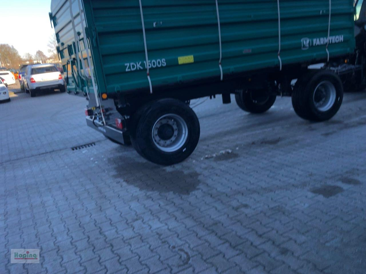 Farm tipping trailer/ Dumper Farmtech ZDK0 15t: picture 7