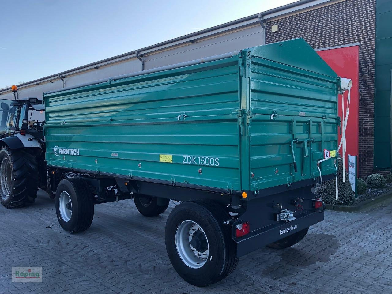 Farm tipping trailer/ Dumper Farmtech ZDK0 15t: picture 9