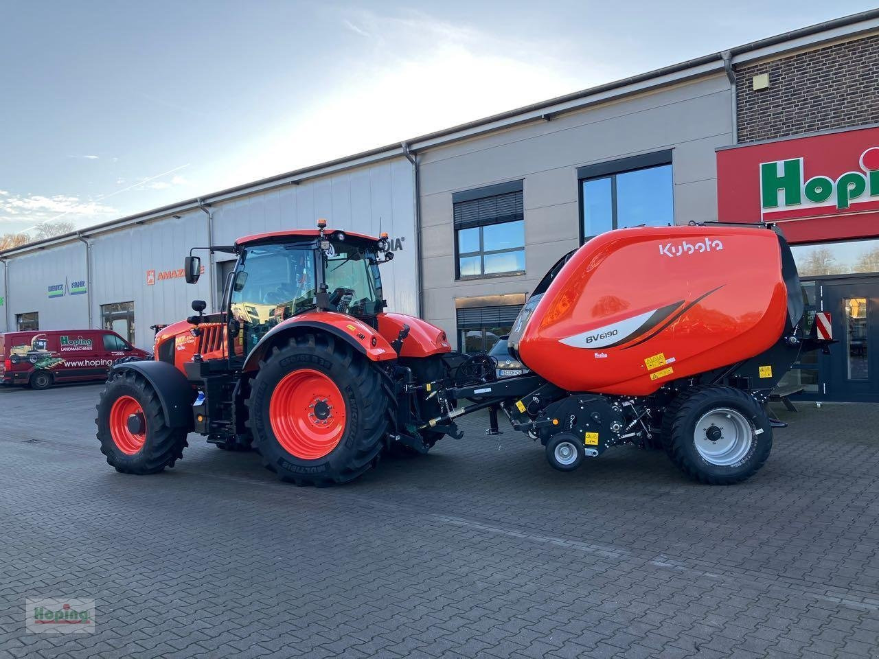 Kubota BV6190 CF 15 N - Round baler: picture 3 Kubota BV6190 CF 15 N - Round baler: picture 3