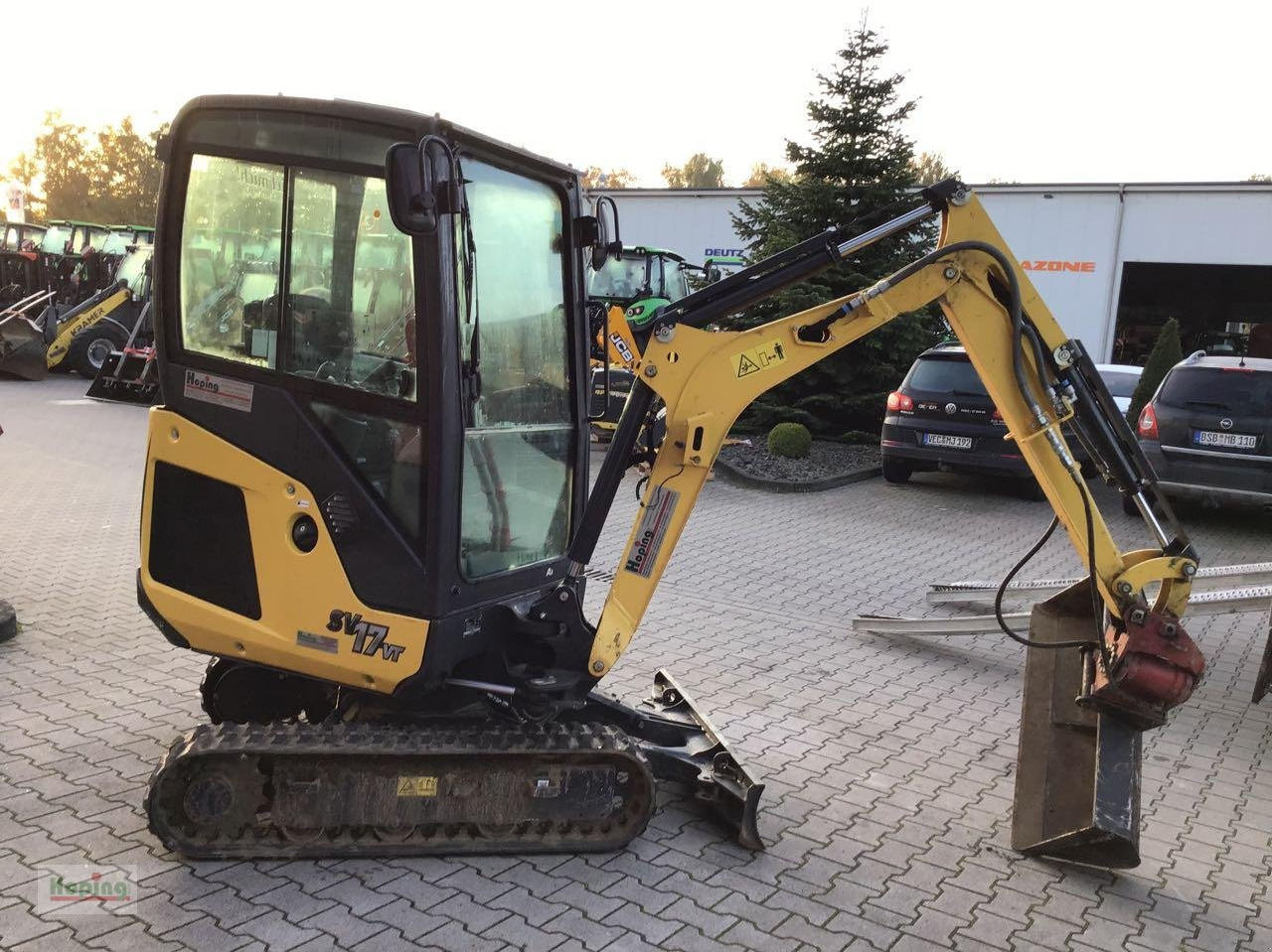 Yanmar SV17 VT - Mini excavator: picture 3 Yanmar SV17 VT - Mini excavator: picture 3
