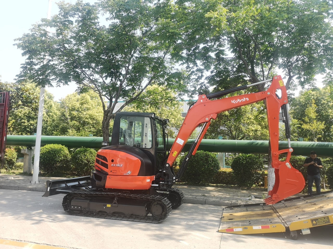 KUBOTA KX163-5 - Mini excavator: picture 2 KUBOTA KX163-5 - Mini excavator: picture 2