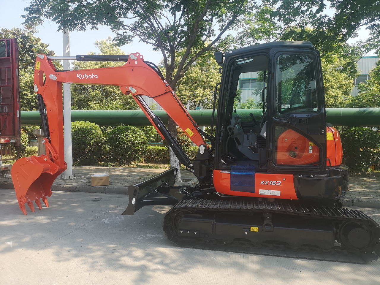 KUBOTA KX163-5 - Mini excavator: picture 4 KUBOTA KX163-5 - Mini excavator: picture 4