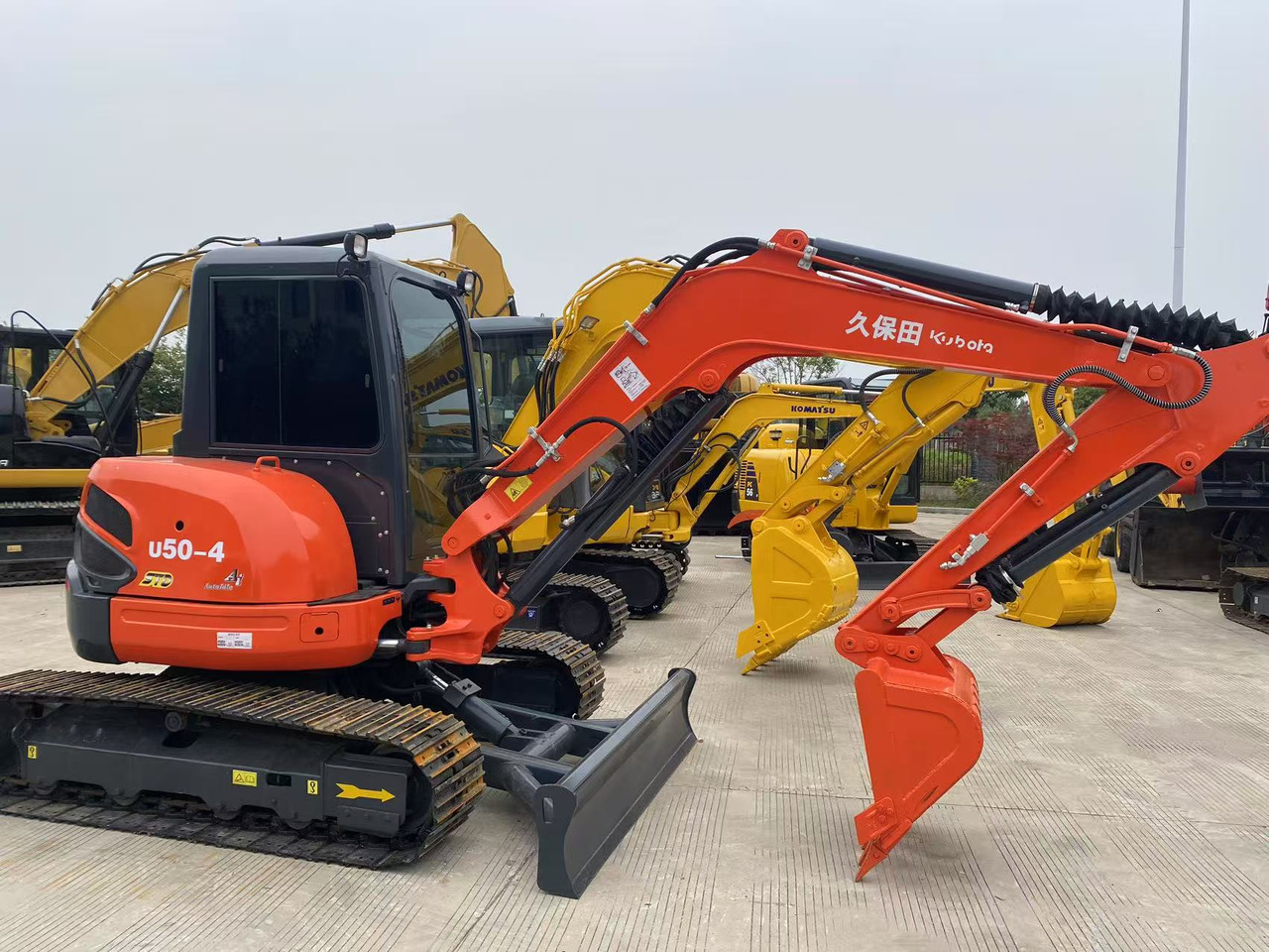 KUBOTA U50 - Mini excavator: picture 4 KUBOTA U50 - Mini excavator: picture 4