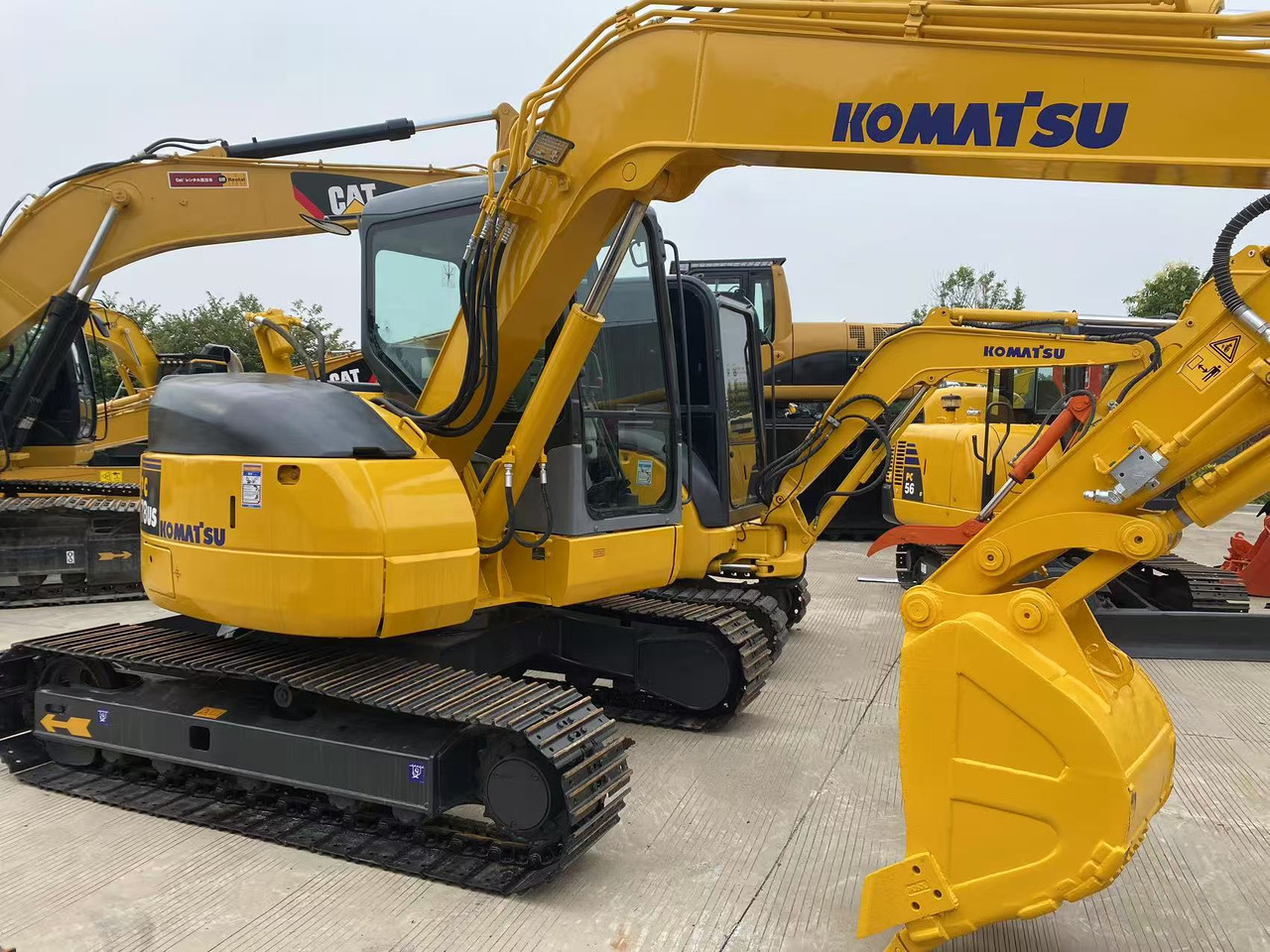 Komatsu PC78US - Mini excavator: picture 3 Komatsu PC78US - Mini excavator: picture 3