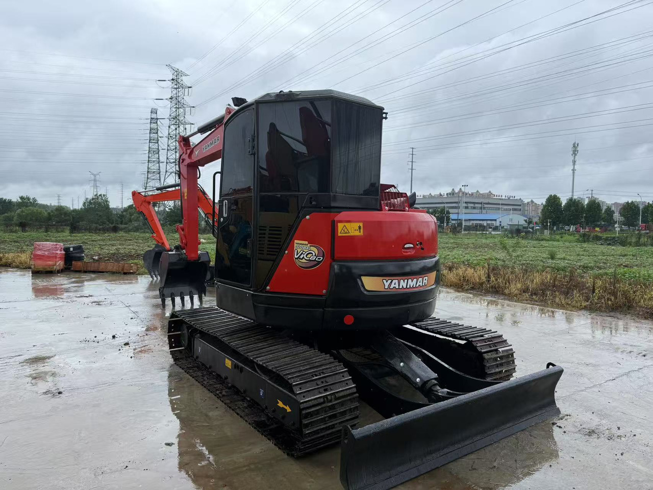 Mini excavator YANMAR VIO80: picture 7 Mini excavator YANMAR VIO80: picture 7